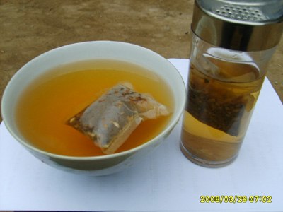 供应牛蒡袋泡茶的效果