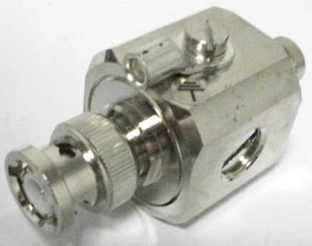供应BNC头天馈线信号防雷器OVP气放管式天馈防雷器