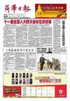 供应菏泽日报广告