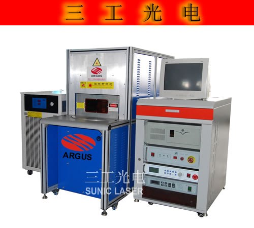 供应拖链五金工具泵浦激光打标机