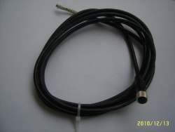 供应M8带屏蔽电缆连接器