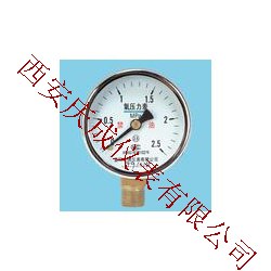 供应一般氨用压力表批发/北京轴向氨用压力表厂家