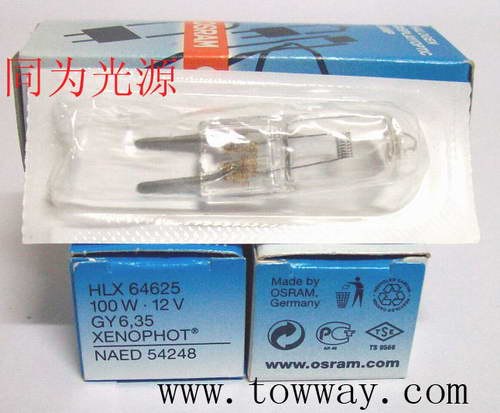 12V 100W欧司朗卤钨灯泡 64625