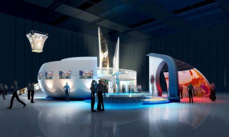 供应2012上海文化用品展展台设计搭建-先晟展览