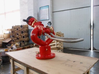 供应PS系列手动固定式消防水炮 直流喷雾两用可调式消防炮