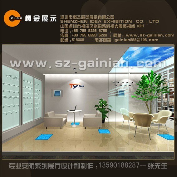 供应深圳专业展厅展柜专柜店面设计