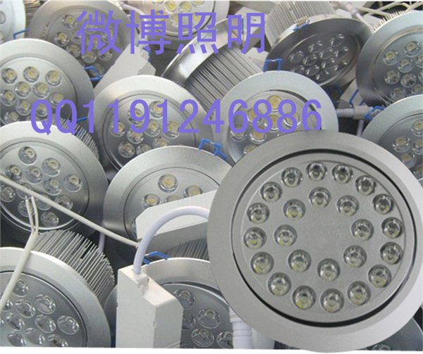 供应建筑工程节能灯安装 LED射灯 绿色健康专用的高科技高亮度天花筒灯