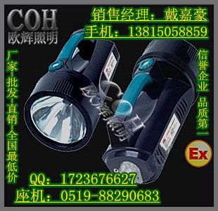 供应IW5300A手提式防爆探照灯