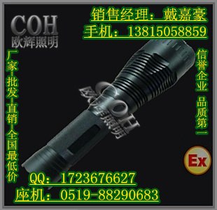 供应JW7150防爆氙气手电筒