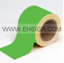 供应管道标识 工业胶带 管道标识胶带 绿色 25MM*22M 自粘性乙烯
