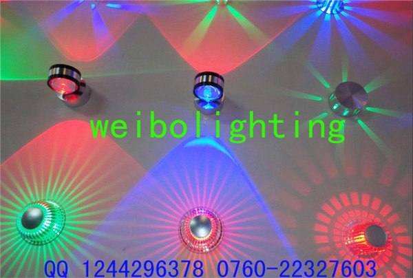 供应KTV工程灯光灯具 LED墙壁投光灯 景观装饰灯