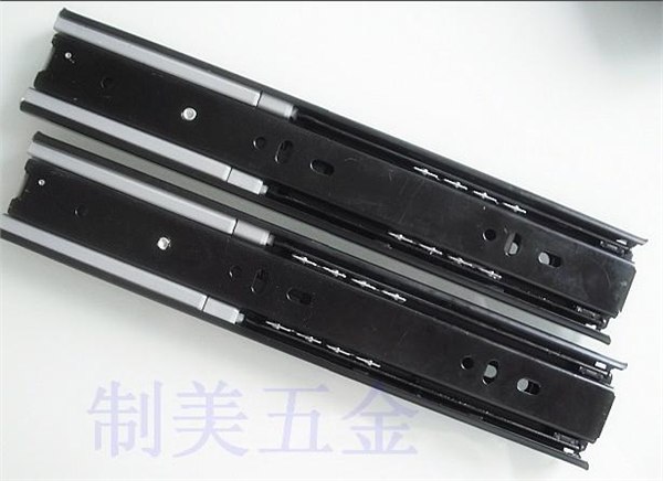供应全拉出缓冲三节滑轨 ZM-45182012年最火阻尼滑轨\缓冲滑轨\阻尼抽屉