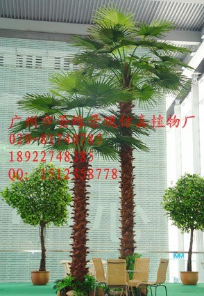 供应厂家直销仿真棕榈树椰子树海枣树仿真植物仿真树