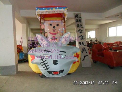 公园充气电瓶车气模游乐电瓶车