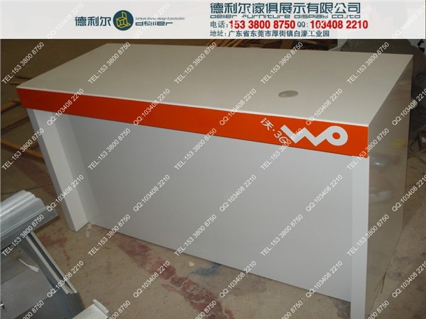 供应联通手机受理台 联通手机服务台 手机收银台制作