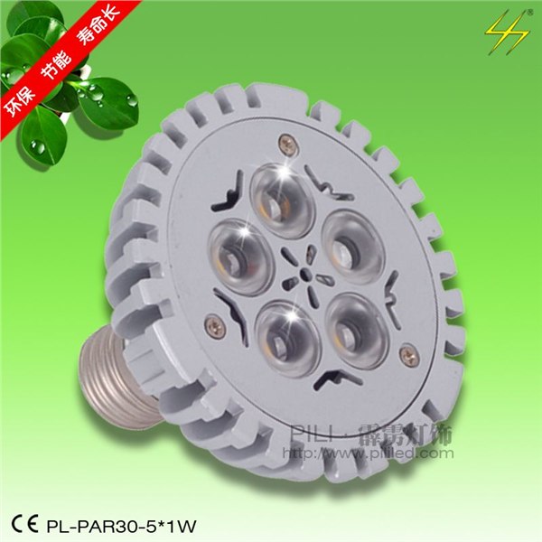 LEDpar灯/LED射灯/LED嵌灯PAR30-5*1W
