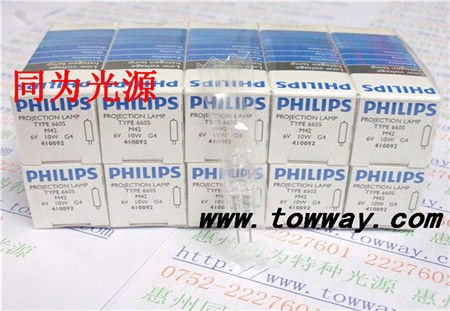 供应PHILIPS 6605 6V10W 