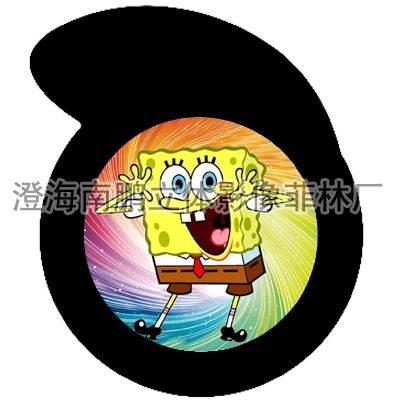 供应彩色菲林片打火机投影笔投影手机筒投影片