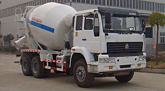 重汽后双桥混凝土搅拌运输车/混凝土搅拌运输车