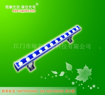 供应外加DMX512控制器超薄洗墙灯