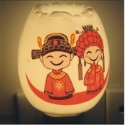 供应陶瓷熏香小夜灯