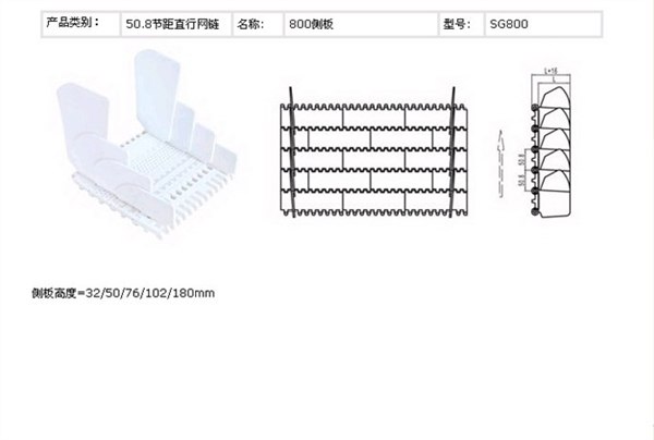 供应800平格型网带