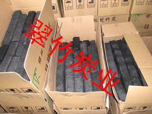 供应供应江西翠竹炭业高温机制炭 纯竹粉机制竹炭棒/高温机制炭