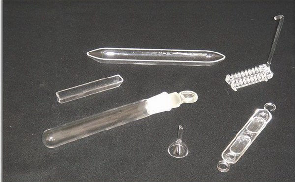 供应石英舟石英蒸发皿高温玻璃试管