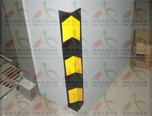 停车场安装护墙角，广州直销停车场圆角护角板，防护胶