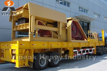 供应建筑垃圾处理设备 移动碎石机 移动筛分站 