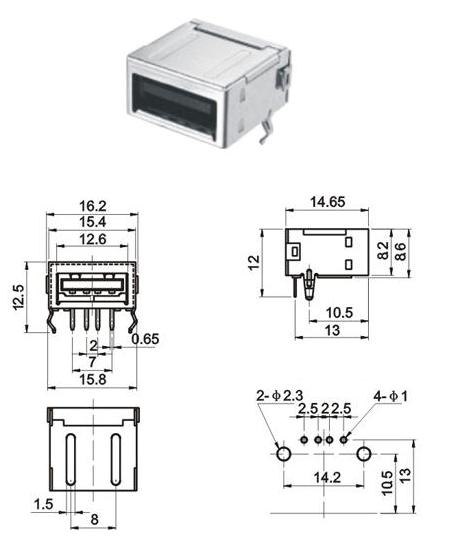 供应USB插座13