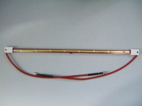 供应镀金卤素红外线加热灯，厂家直销，量大从优