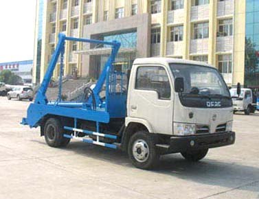 摆臂垃圾车|东风145摆臂垃圾车|东风福瑞卡摆臂垃圾车