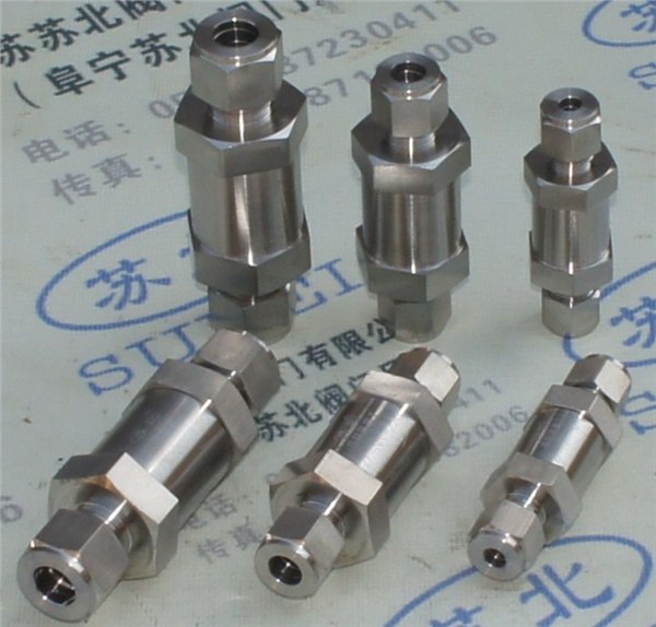 不锈钢卡套阻火器