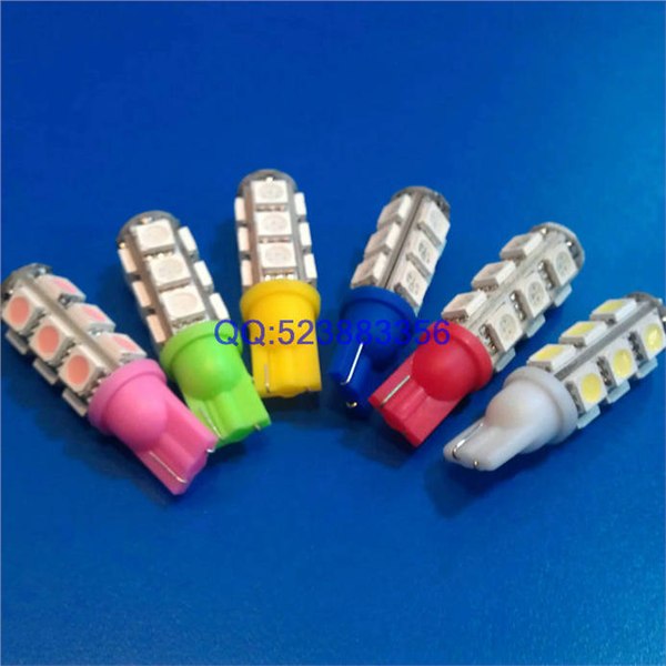T10 13LED SMD 示宽灯5050SMD三芯片汽车灯