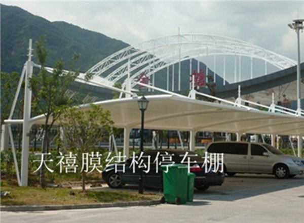 供应圆管结构车棚