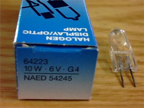 欧司朗灯泡64223 6V10W(长寿命型) 