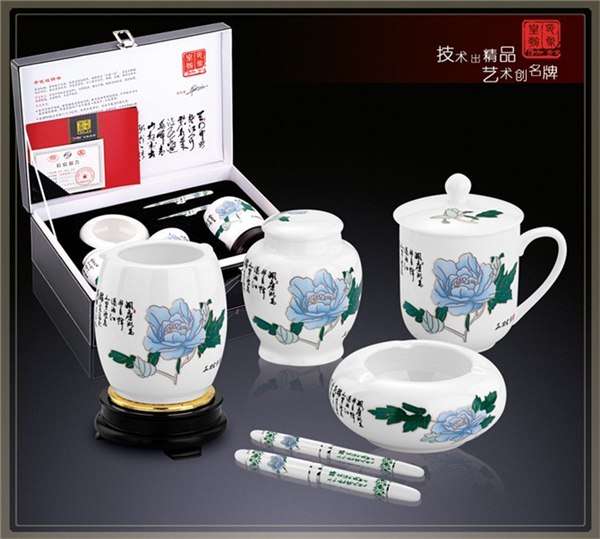 供应出水芙蓉含笔六件套