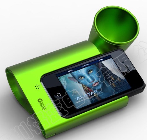 iphone扩音器 苹果手机外壳 底座 手机配件