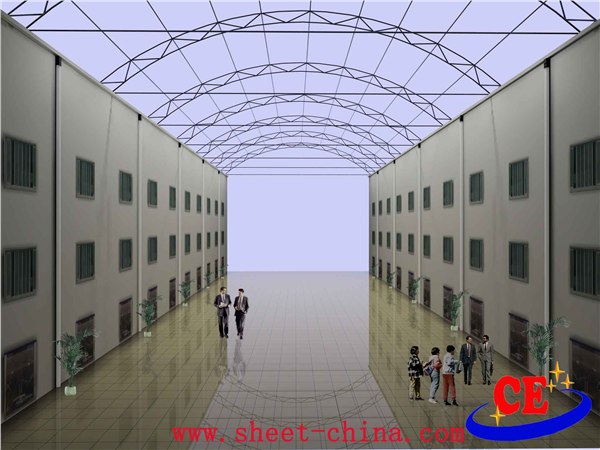供应过道采光专用PC阳光板苏州卓尼厂家直销