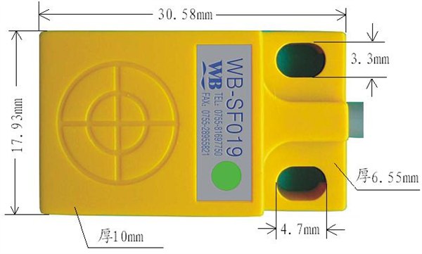 金属感应开关WB-SF019B
