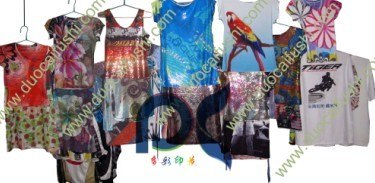 供应各类服装数码印花 可根据客户需要设计个性图案