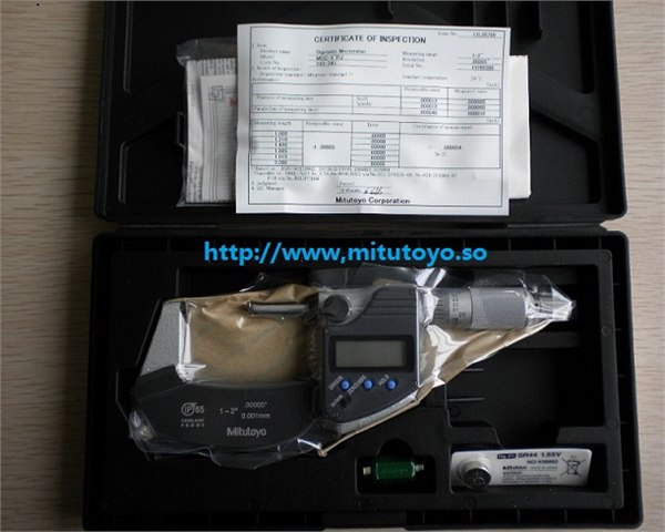 供应三丰数显千分尺293-241|螺旋测微器