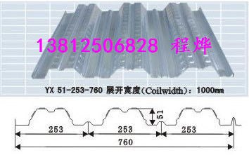 供应盐城760压型钢楼承板