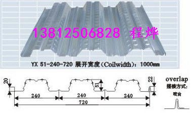 供应泉州720压型钢楼承板