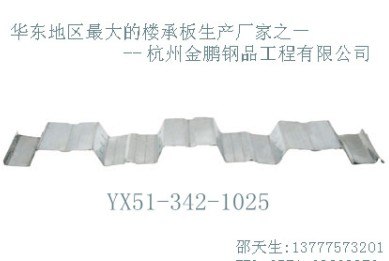供应YX51-342-1025楼承板出售，1025型开口式楼承板钢承板询价报