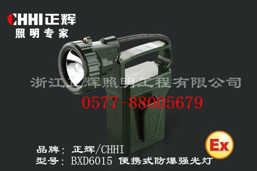BXD6015便携式防爆强光灯	便携式强光灯	防爆强光灯