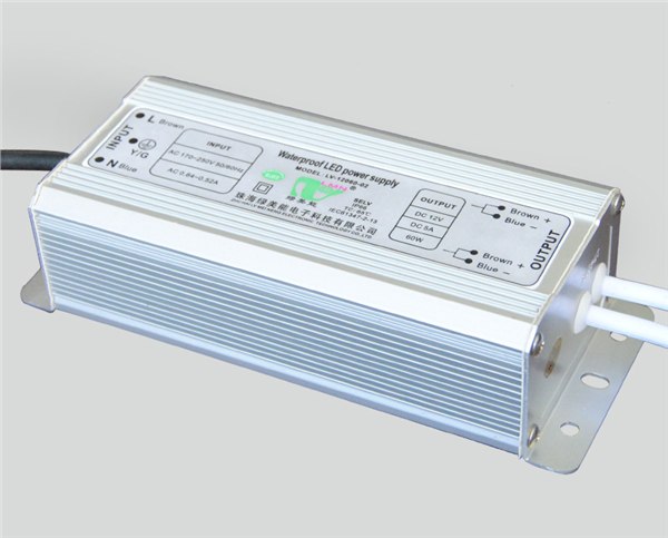 厂家优惠供应LED防水电源12V60W