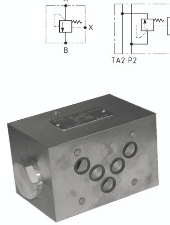 雅歌辉托斯TV2-102、TV2-103/M3二通三通压力补偿器叠加式插装式