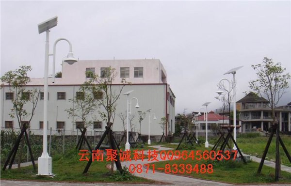 太阳能庭院灯原理图